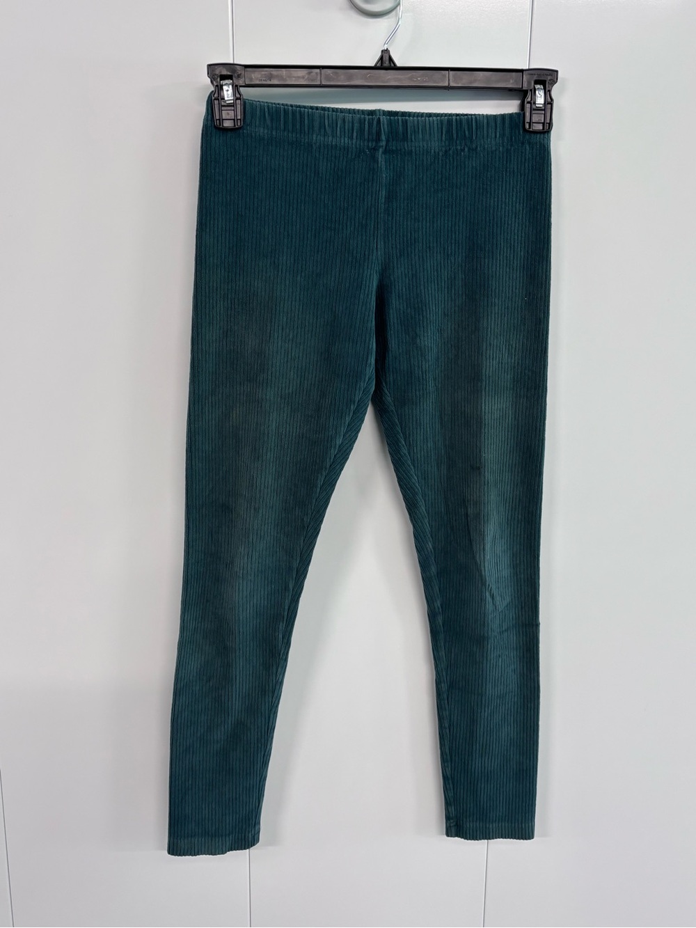 Hanna Andersson Green Corduroy Jegging Pants Girls Pull-on Size 150/US12